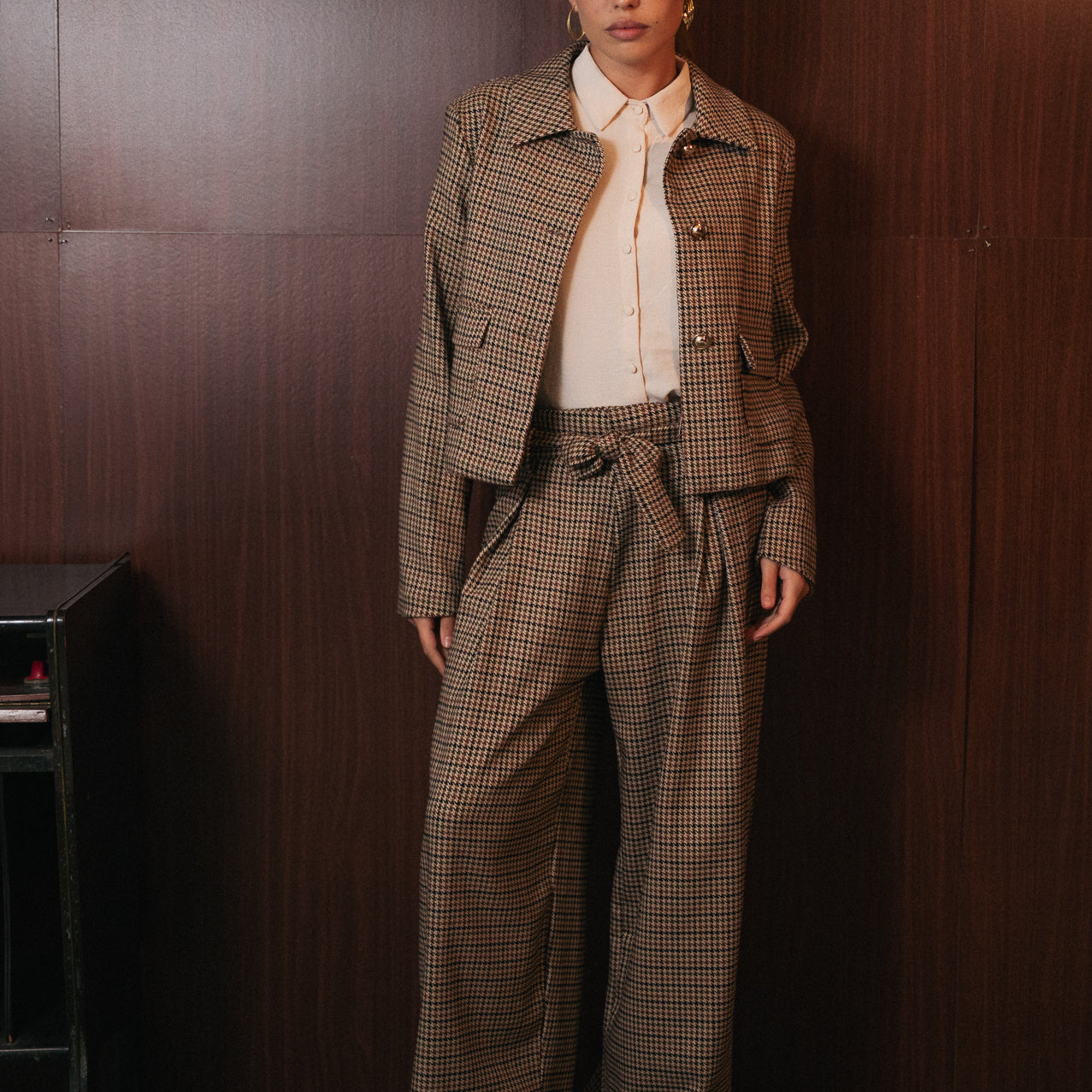 Pantapalazzo Donna Fantasia | Vita Alta con Cintura |