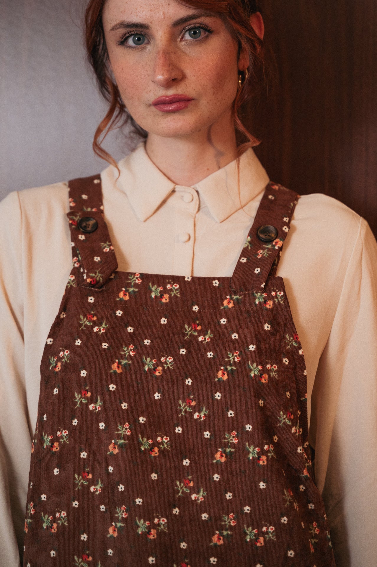 Camicia donna color avorio