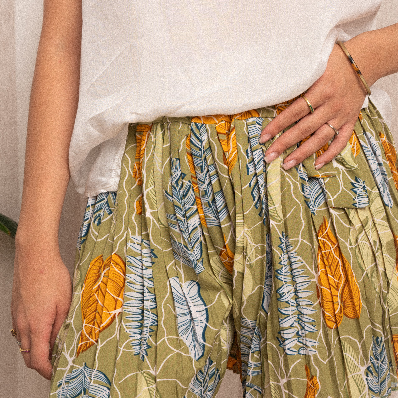 Shorts a fantasia plisse