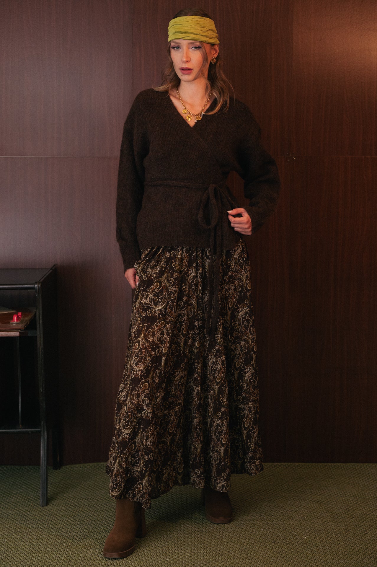 Gonna Lunga Fantasia Paisley