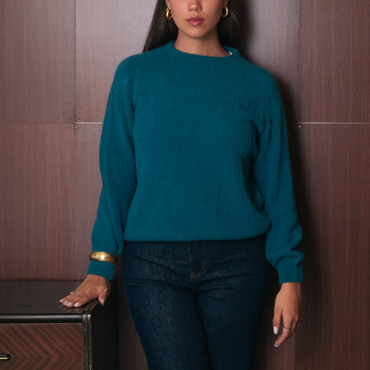 Maglione Ottanio donna Amelìe misto alpaca e lana | made in Italy
