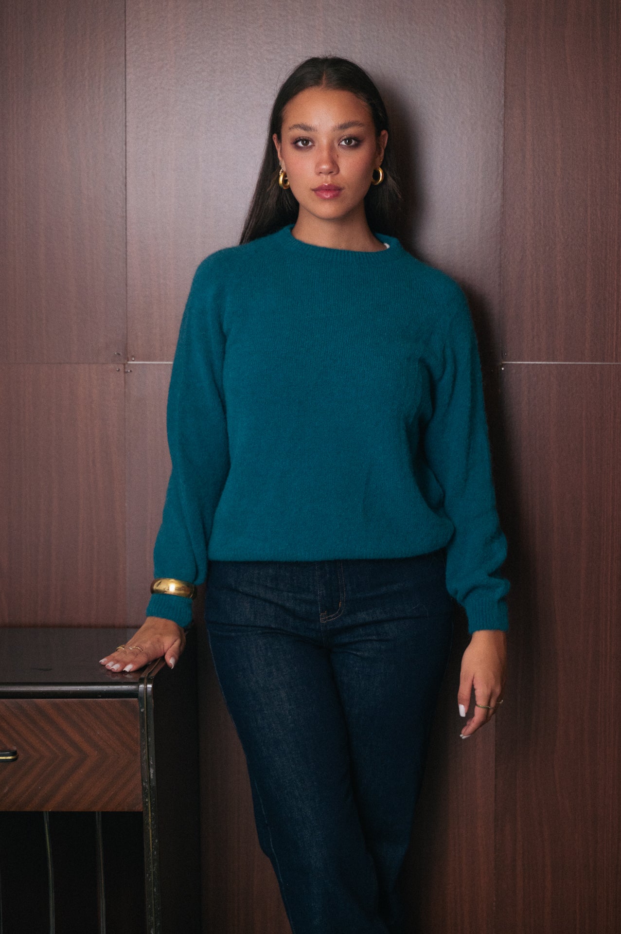 Maglione Ottanio donna Amelìe misto alpaca e lana | made in Italy