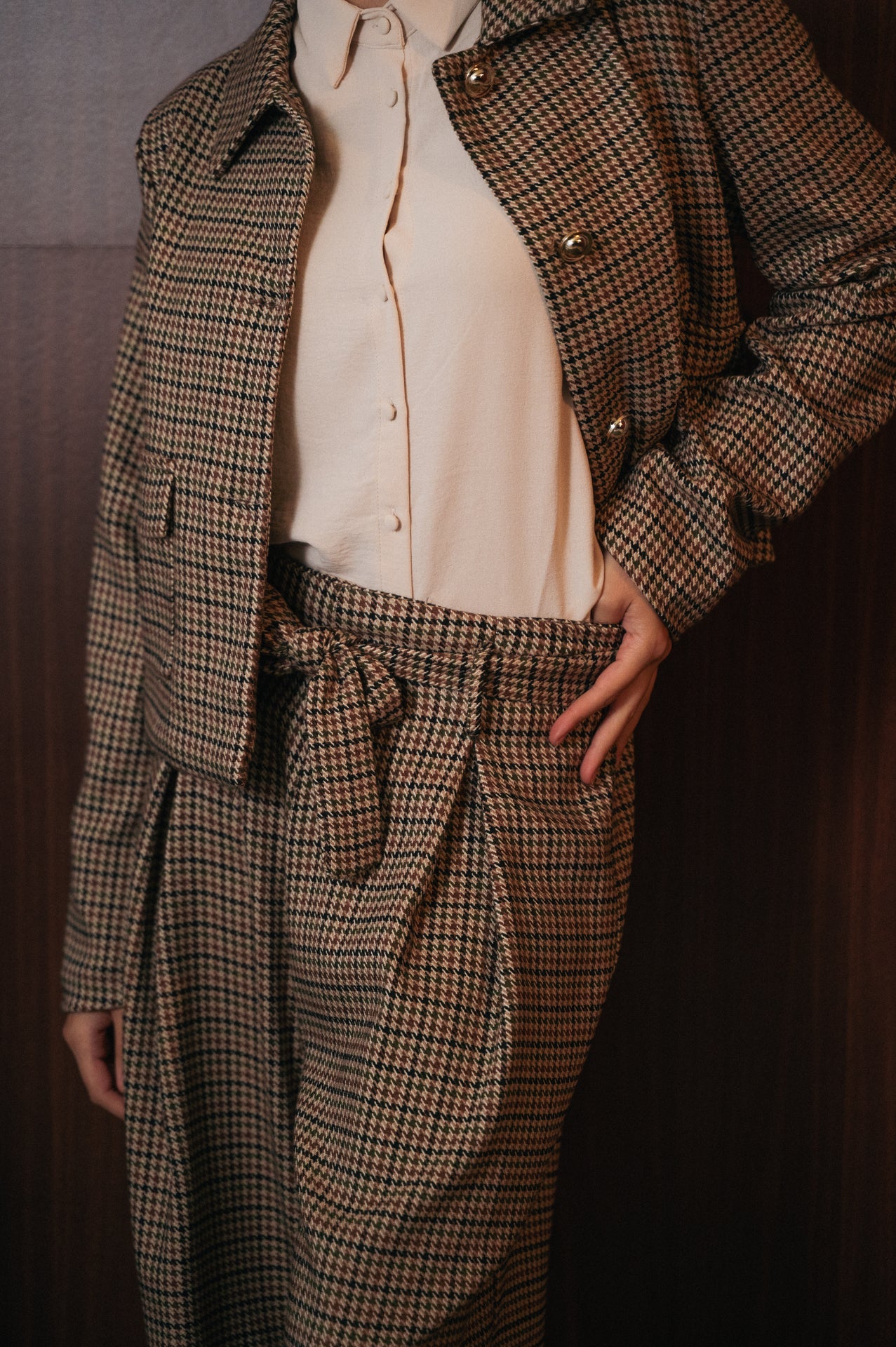 Pantapalazzo Donna Fantasia | Vita Alta con Cintura |