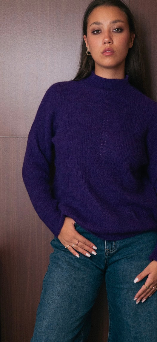 Maglione Collo a vulcano Donna