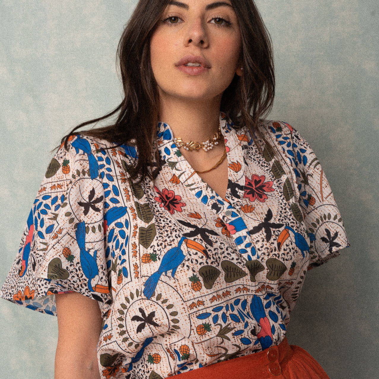 Blusa MiKy a fantasia