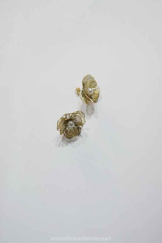 Orecchini con perla - Unico Officina Di tendenza