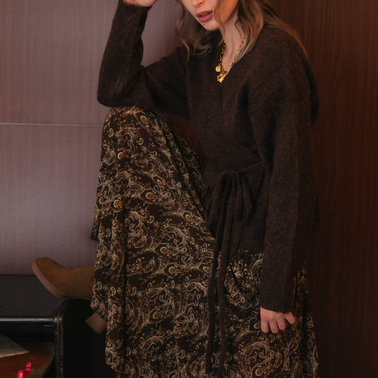 Gonna Lunga Fantasia Paisley