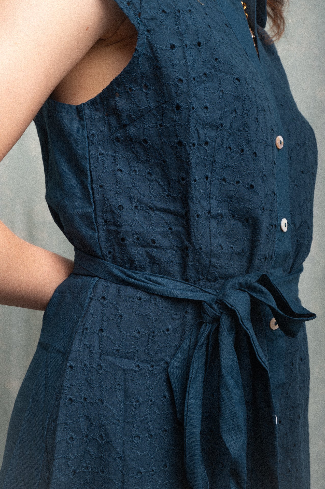 Abito chemisier Patricia blu