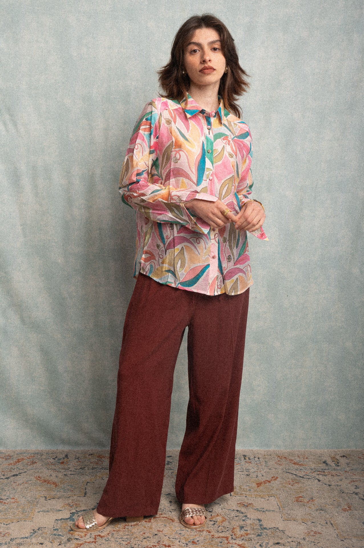 Camicia Tina a fantasia