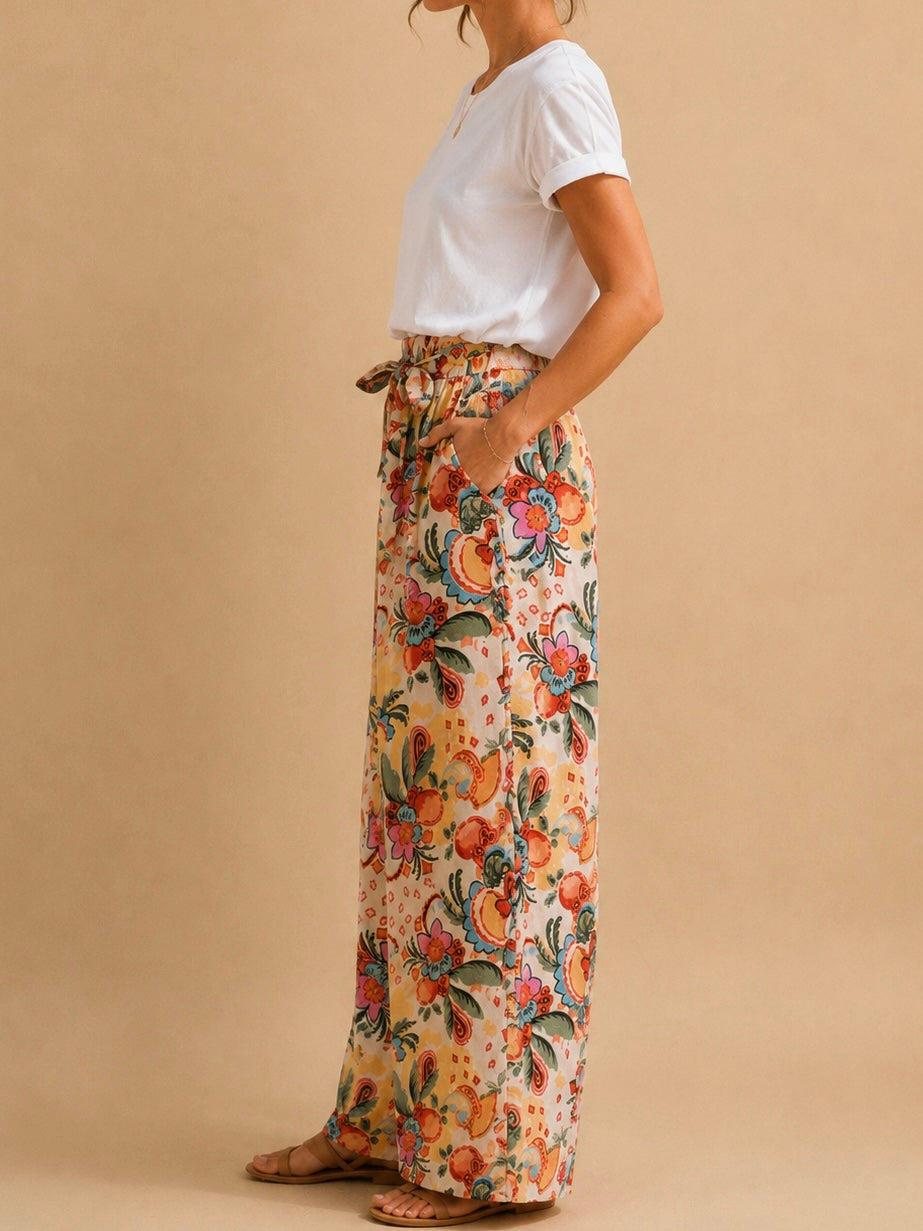 Pantalone Palazzo Donna Jardin Bohème