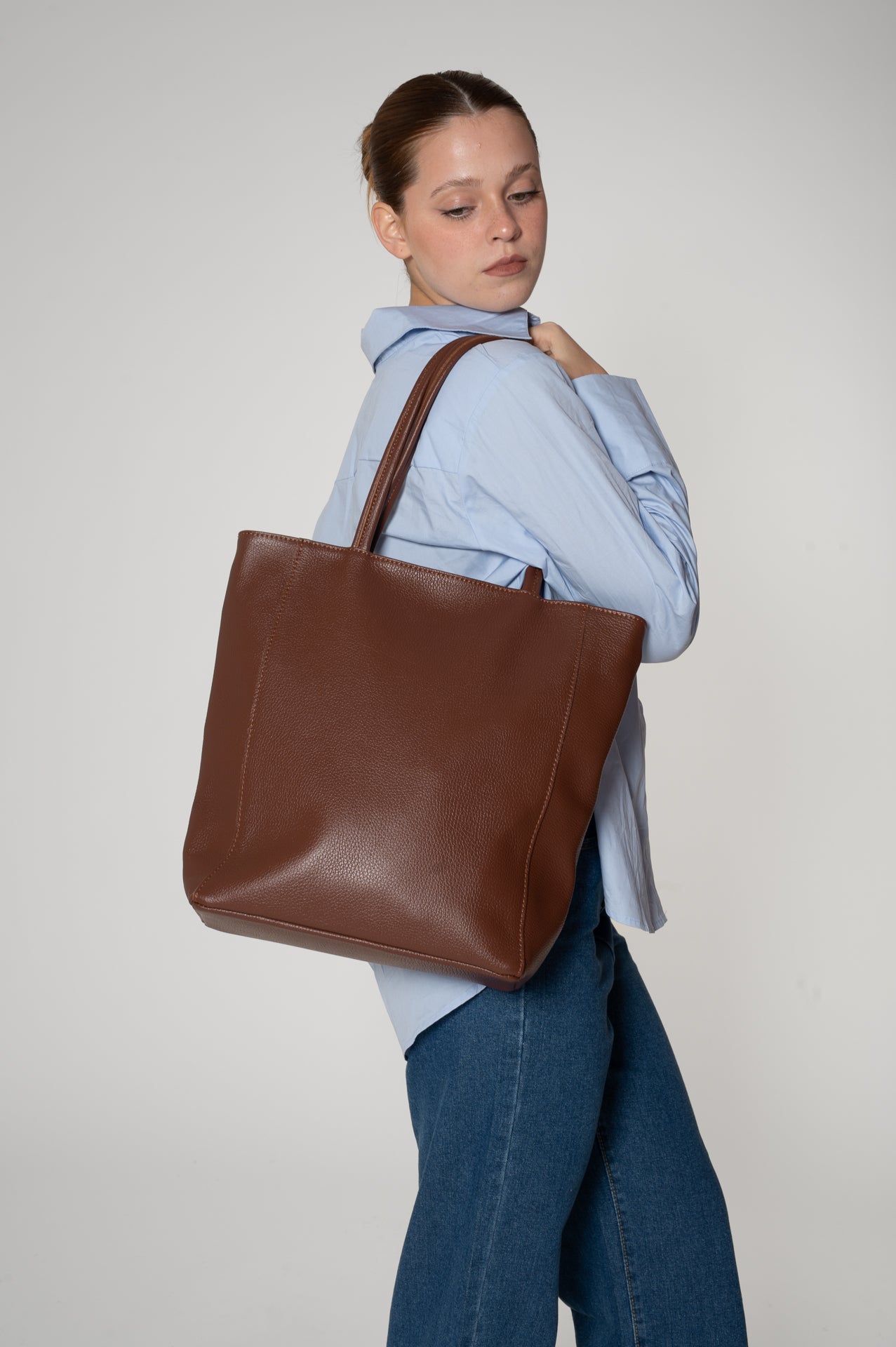 Maxi bag in vera pelle – Unico officina di tendenza