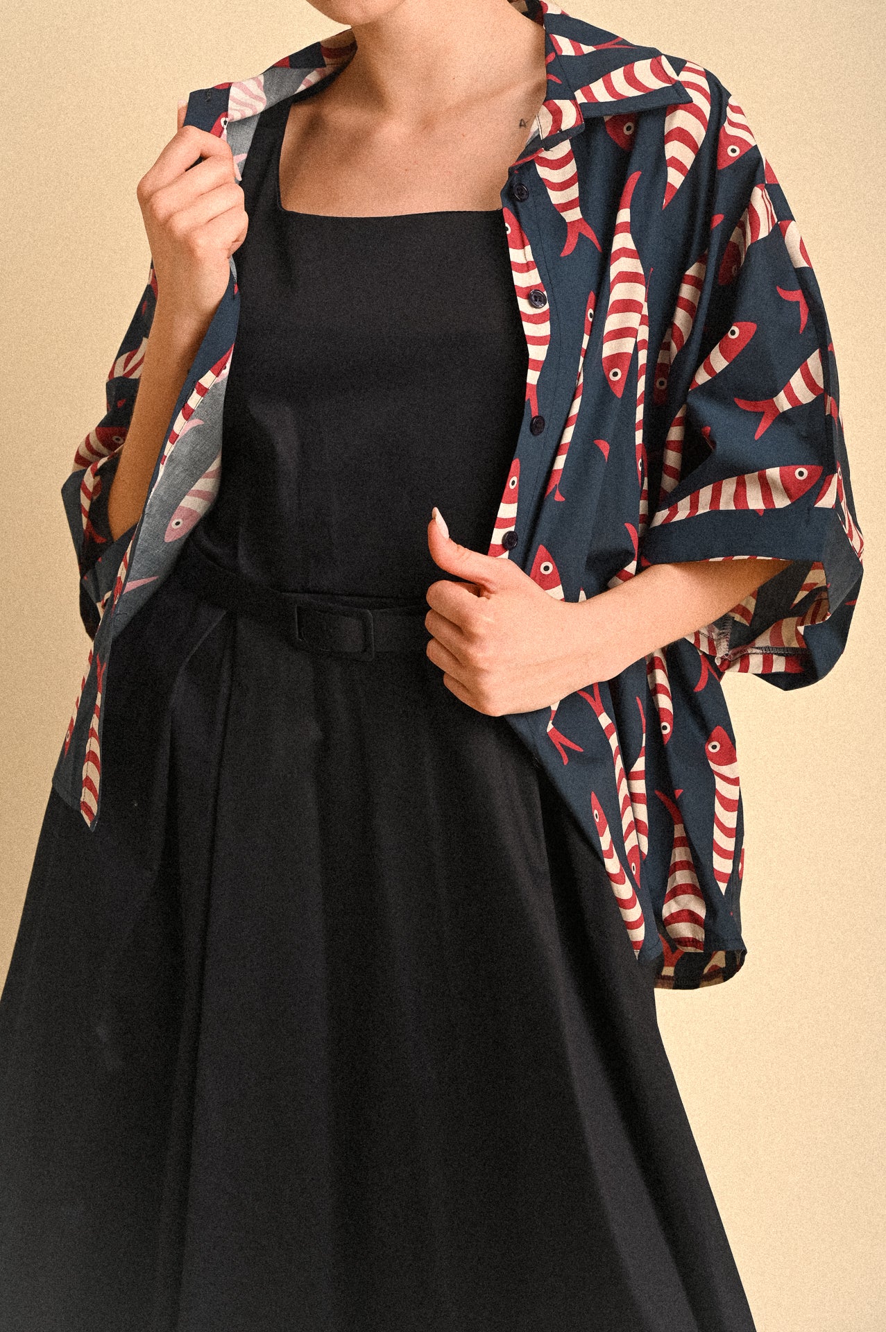 Camicia Miami overall Sardines in Cotone