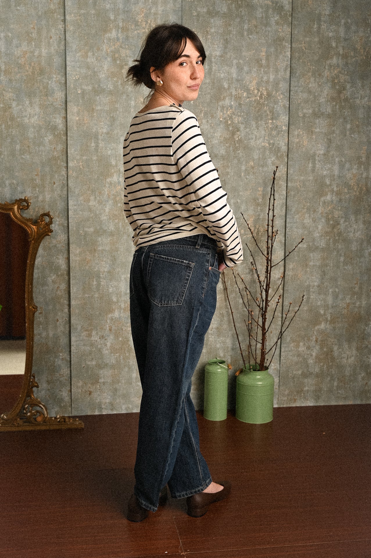 Jeans Donna Tarassaco – Denim Blu Relaxed Fit a Gamba Dritta