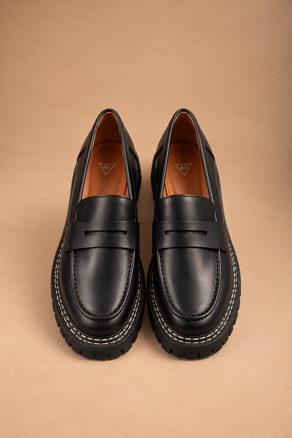Mocassino con mascherina classica, senza morsetto