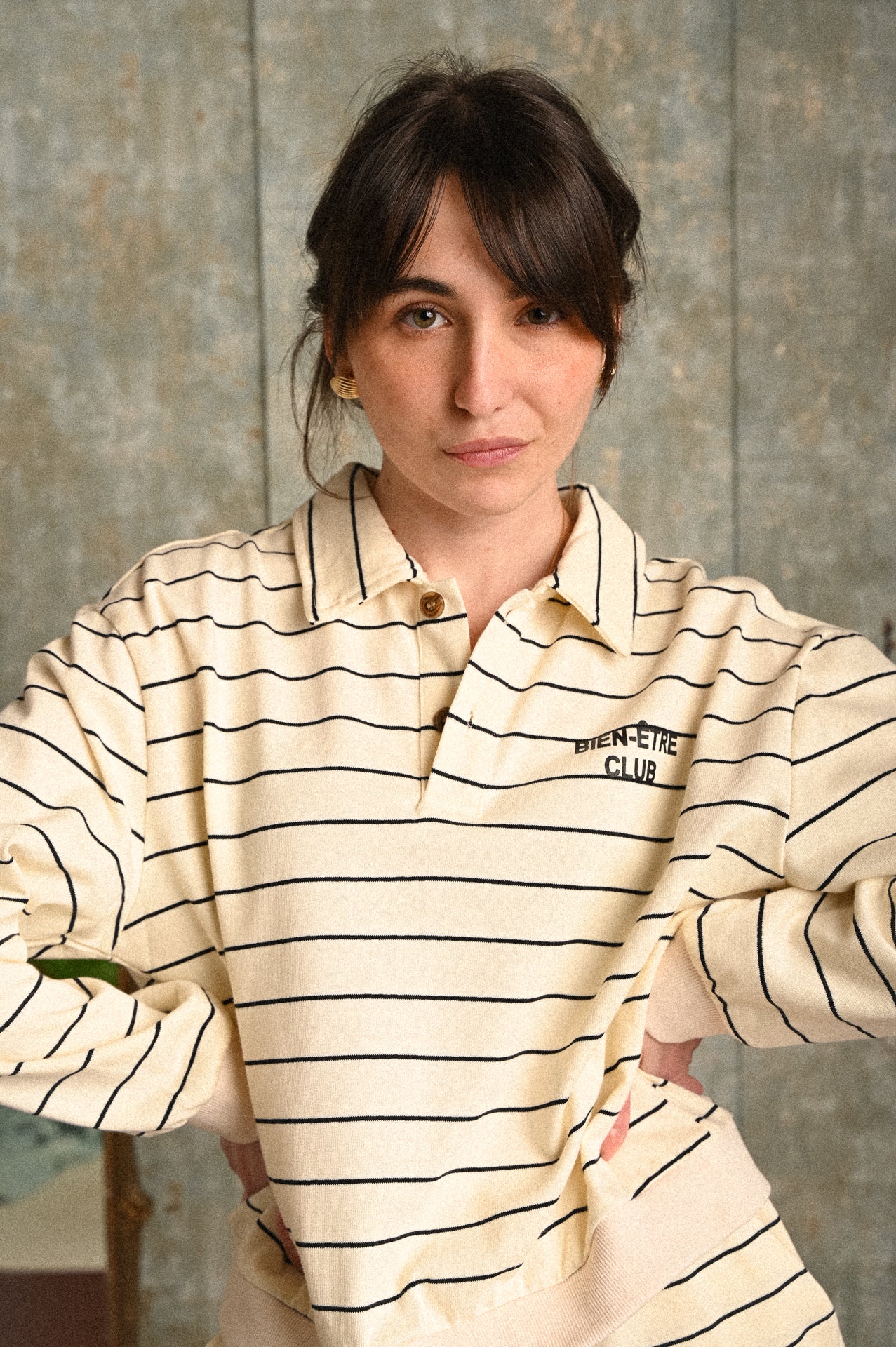 Polo Ortica Donna Jersey a Righe – Coordinato Casual