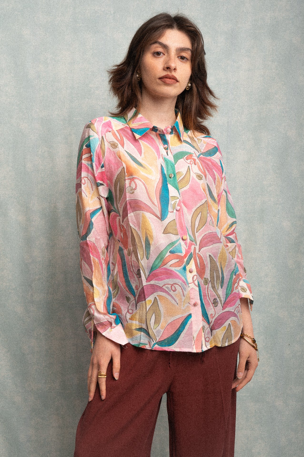Camicia Tina a fantasia