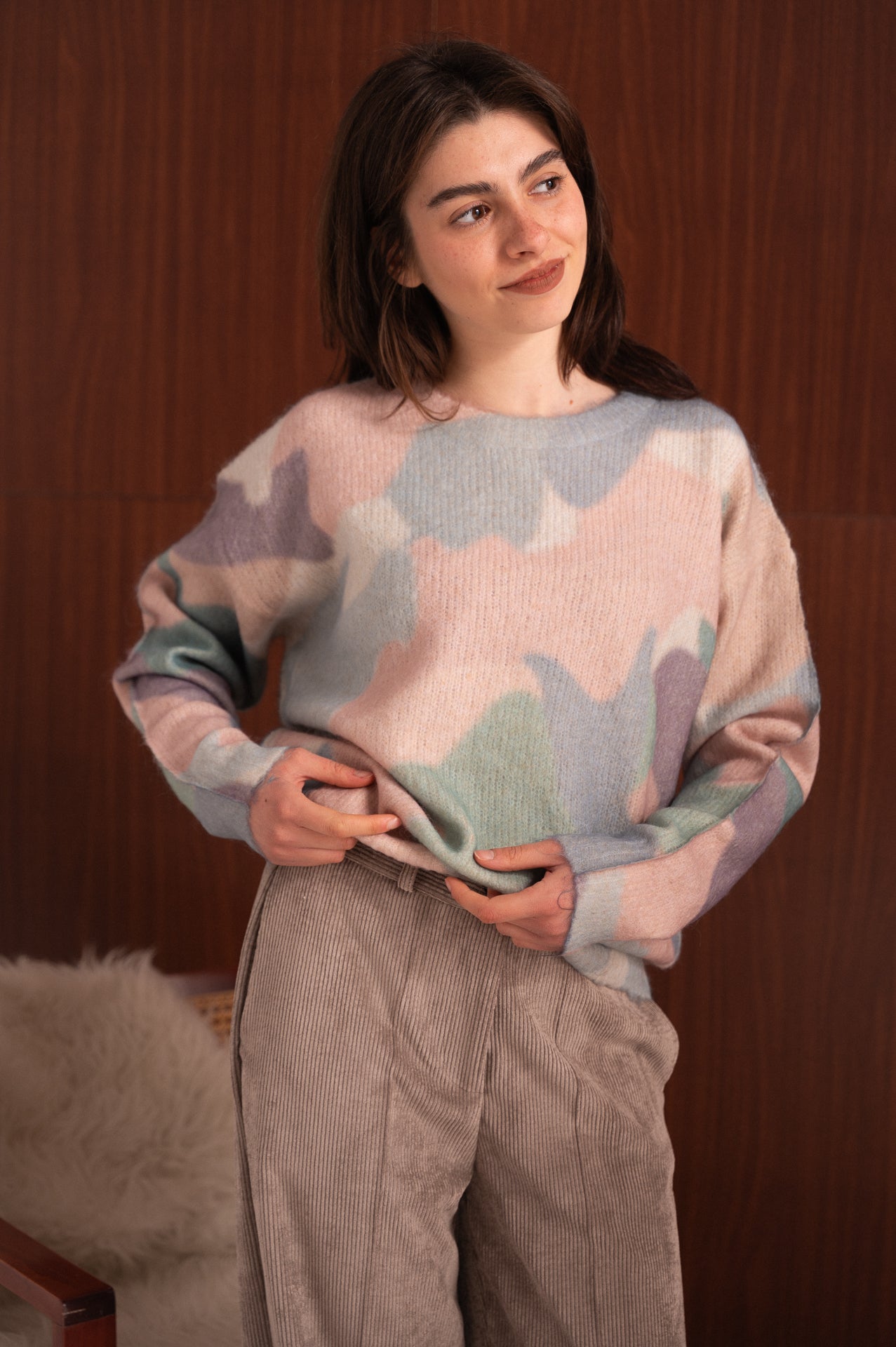 Maglioni sezane francese pastello 