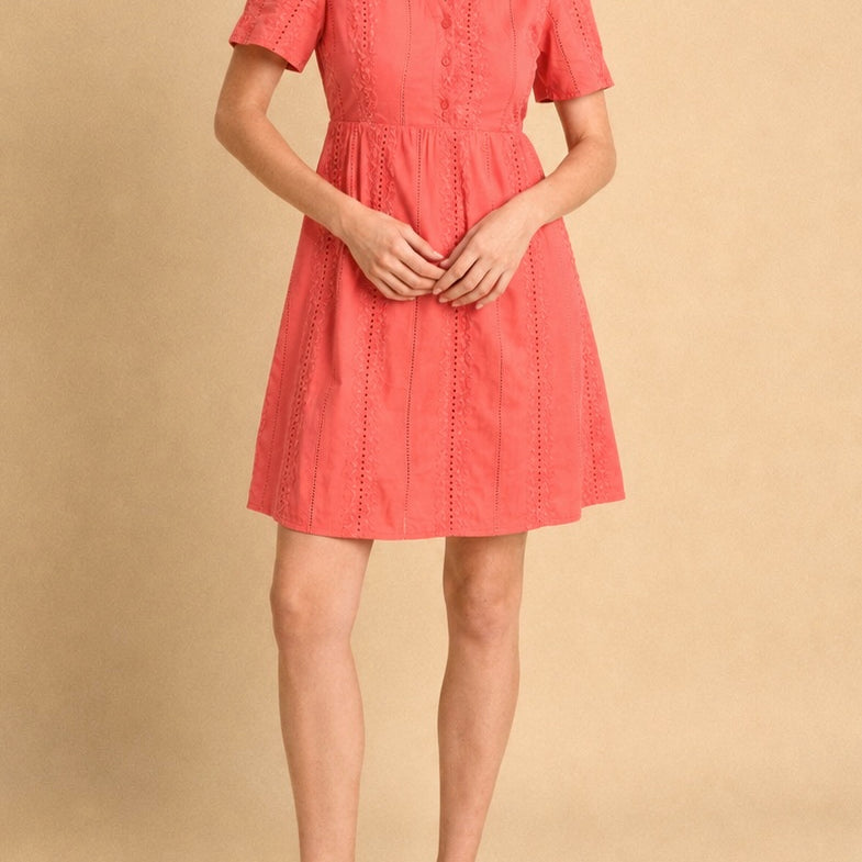 Abito Corto Sangallo Coral Charm