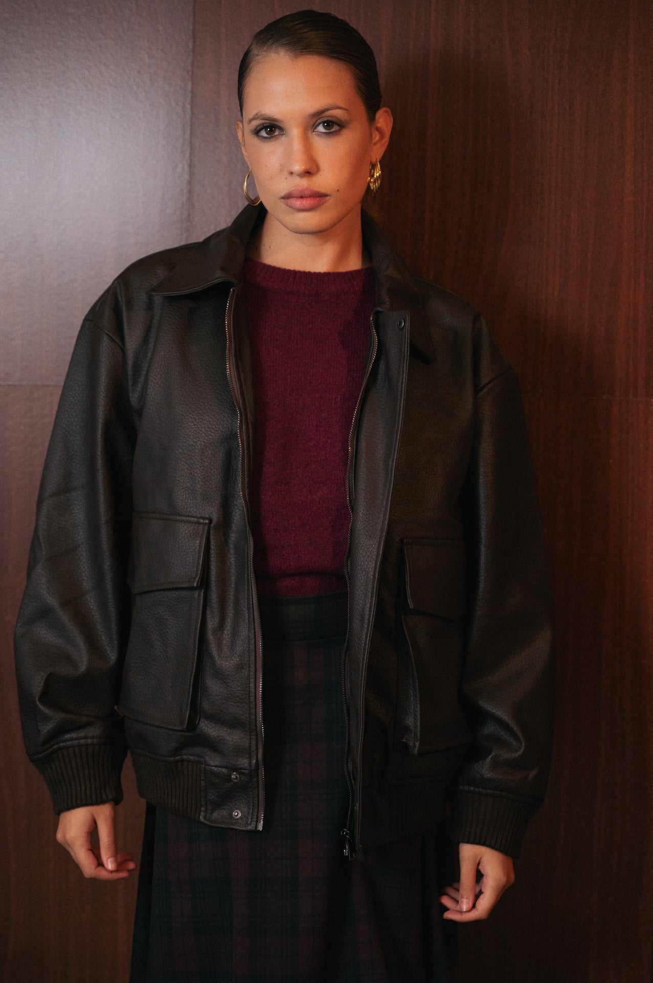 Giacca Donna Taglio Uomo Testa di Moro | Polsi e Vita Elasticizzati