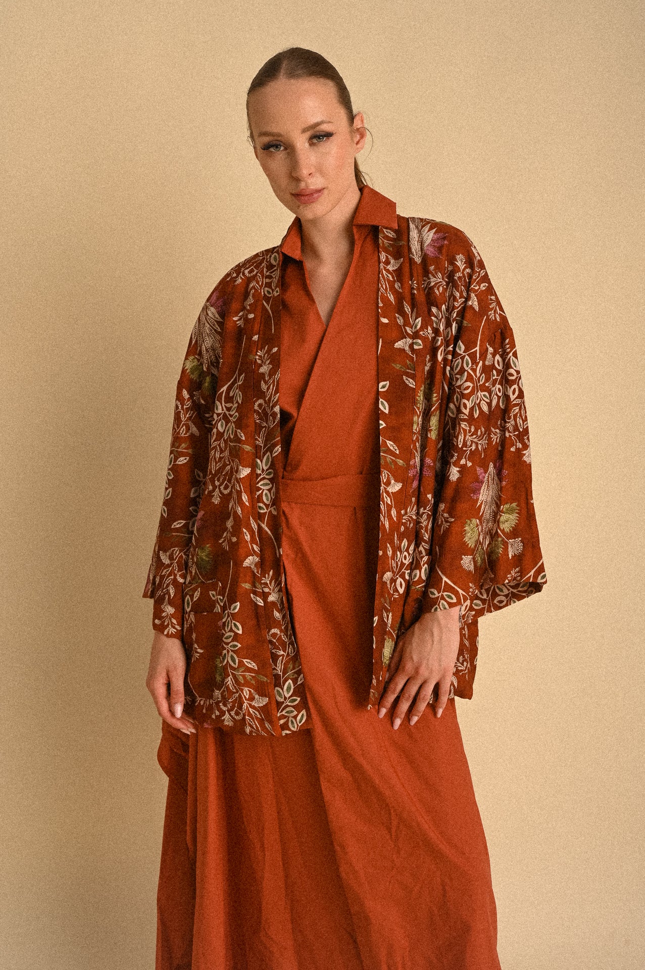 Kimono Botan Rust