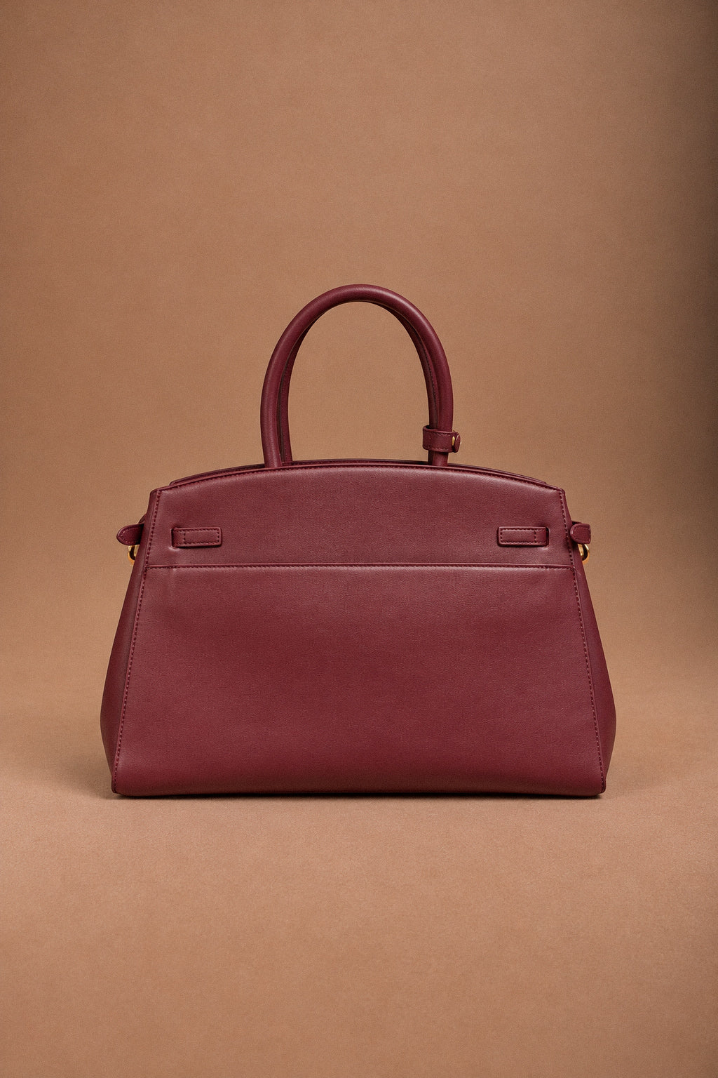 Borsa Louise in vera pelle color bordeaux