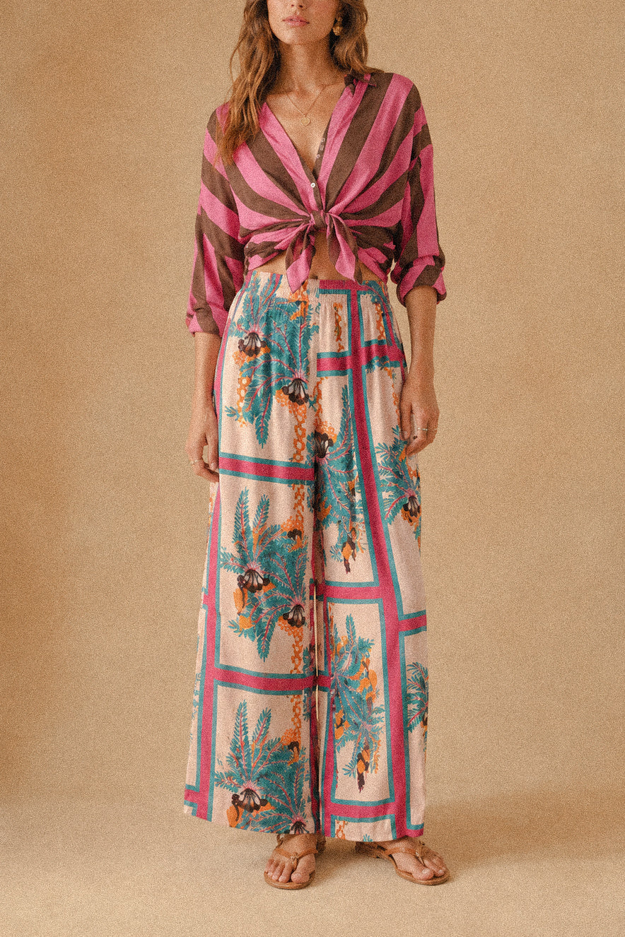 Pantalone Palazzo Palm Breeze