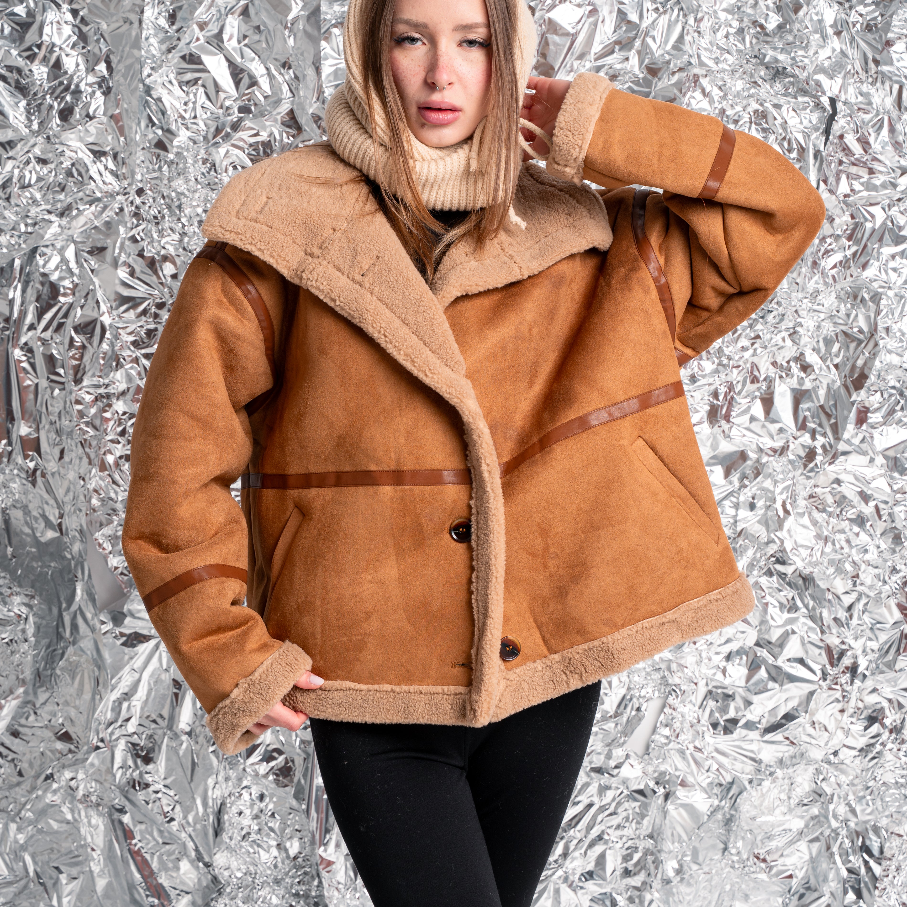 Giacca montone sezane 