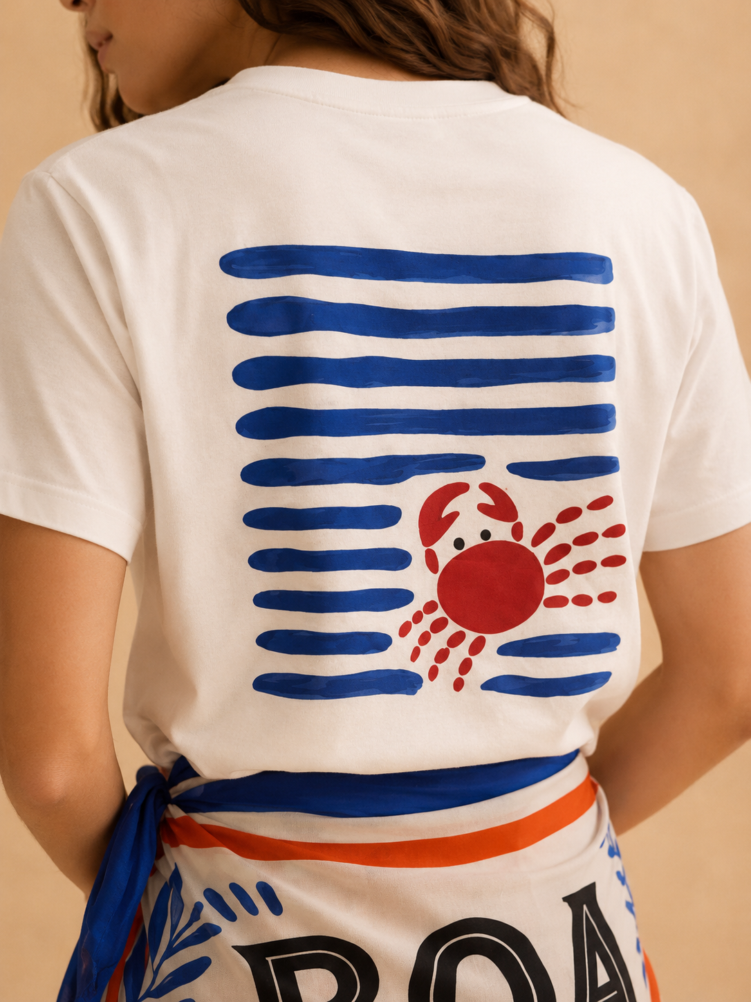 Pareo “Boa Sunset” – pareo in viscosa con stampa tigri