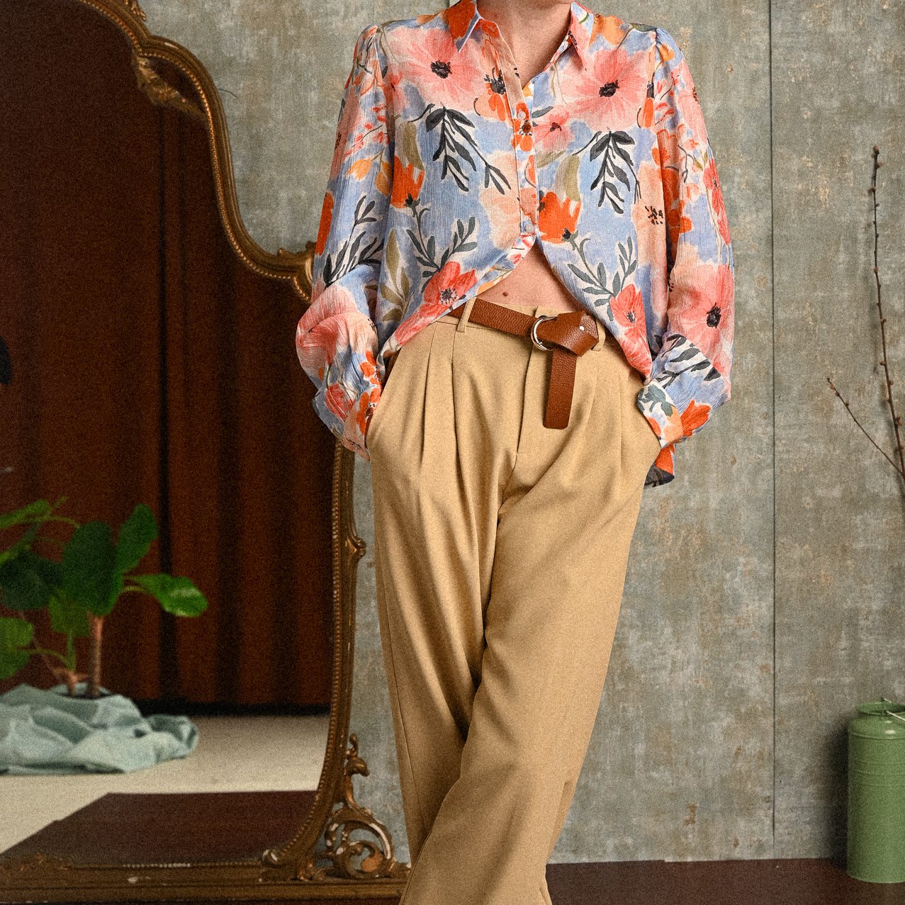 Pantalone Nocciolo Beige Donna – Fit Morbido