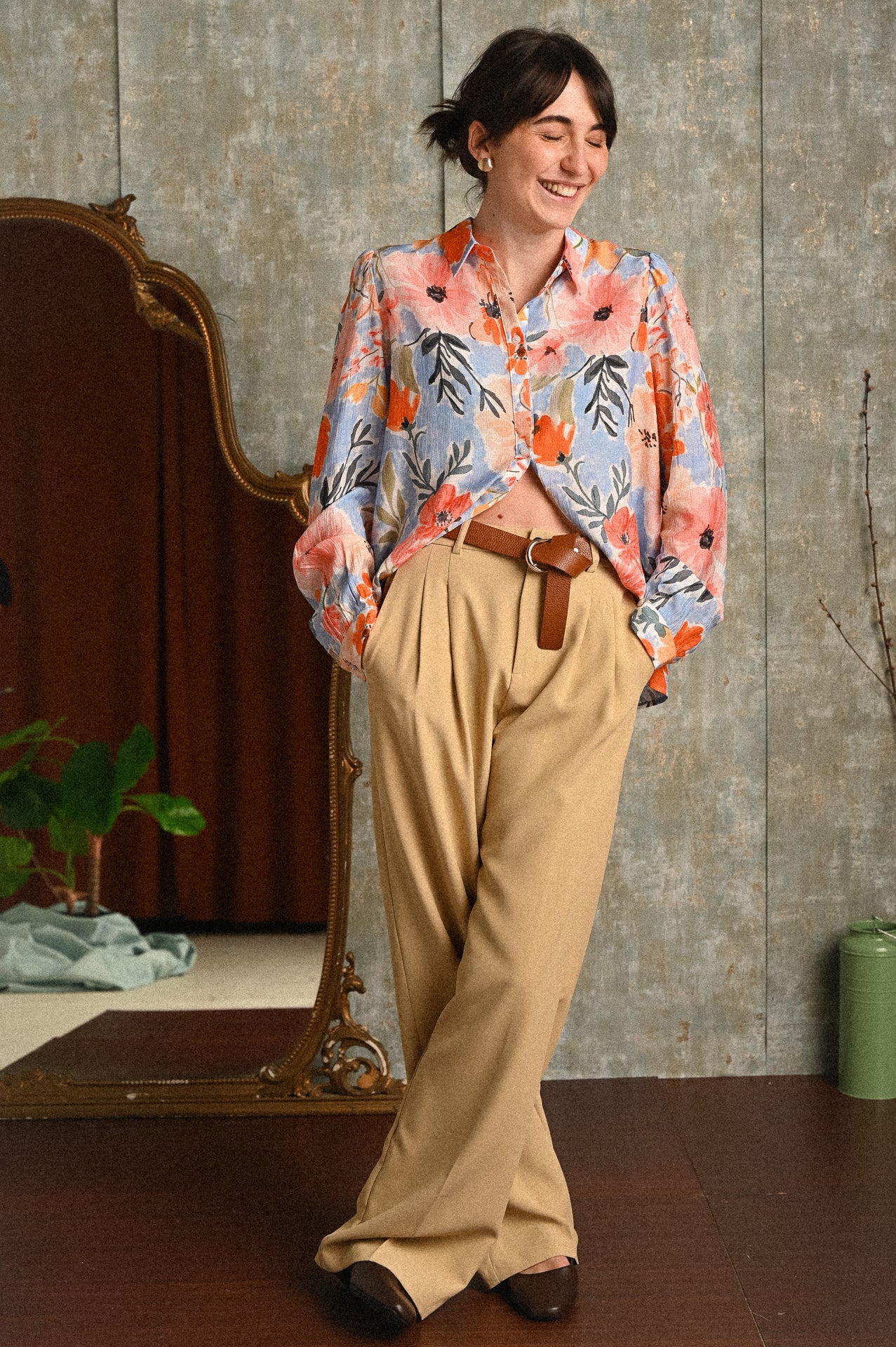 Pantalone Nocciolo Beige Donna – Fit Morbido