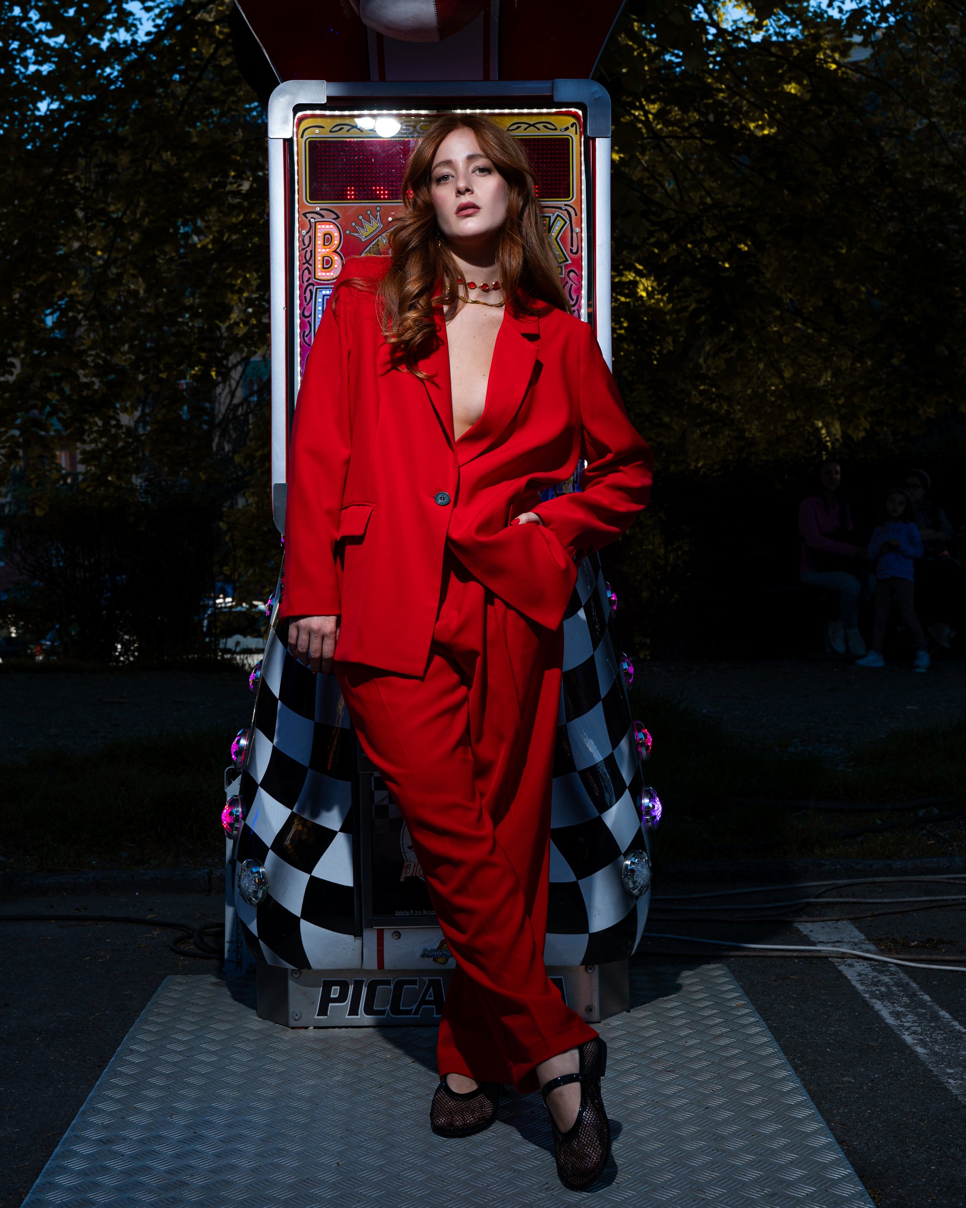 Giacca blazer Rosanna Rossa