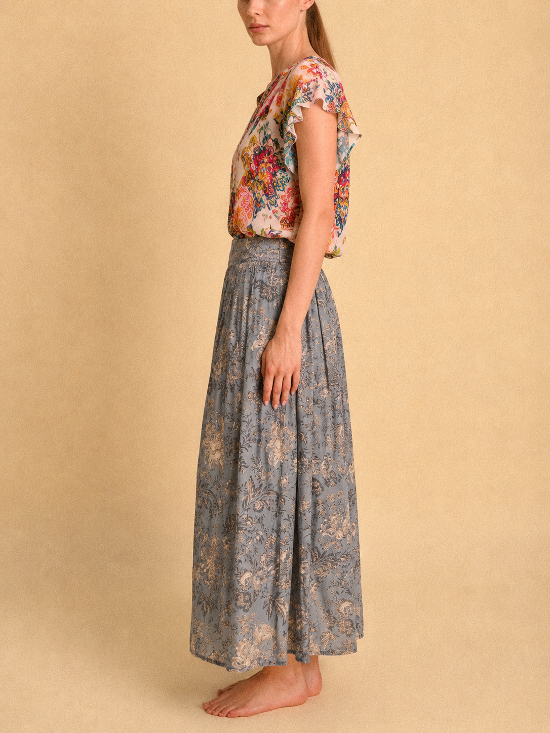 Top Donna Fantasia Jardin Bohème