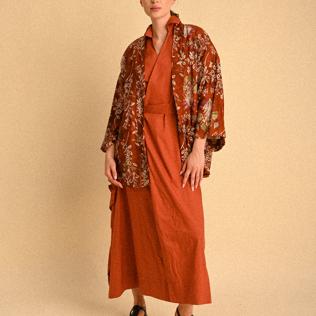 Kimono Botan Rust