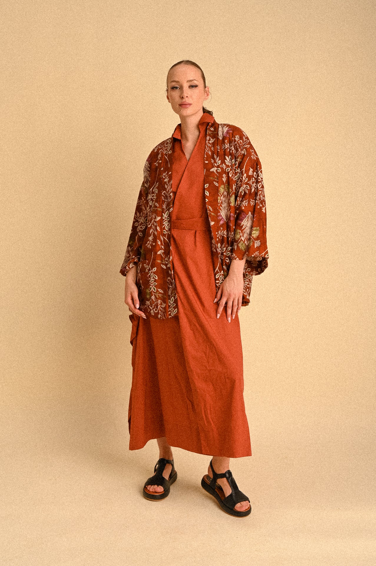 Kimono Botan Rust