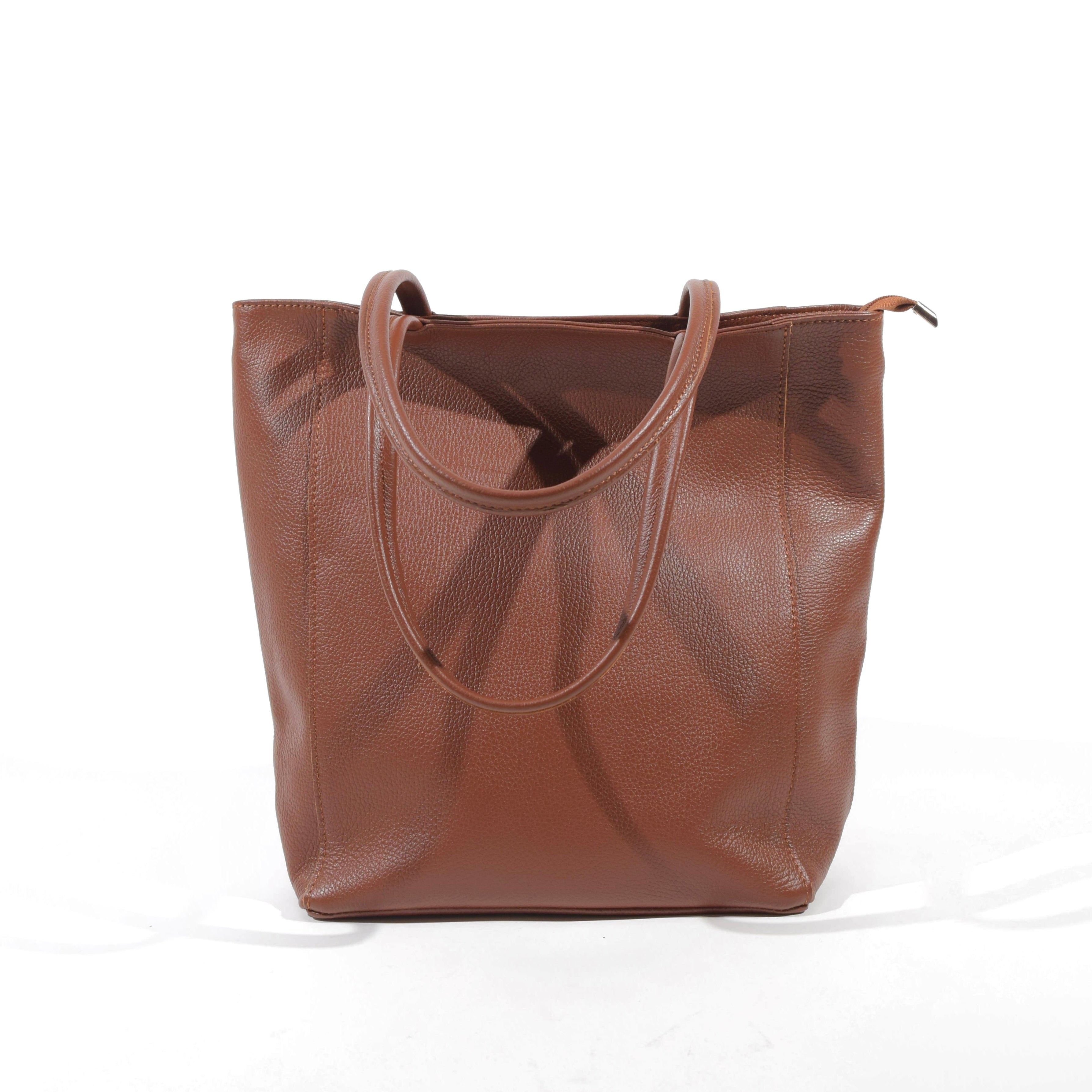 Maxi Brown Leather Bag