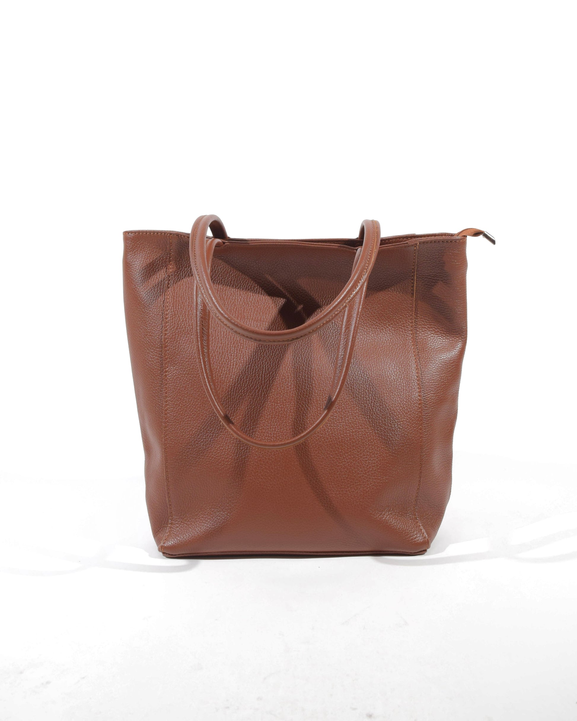 Maxi Brown Leather Bag