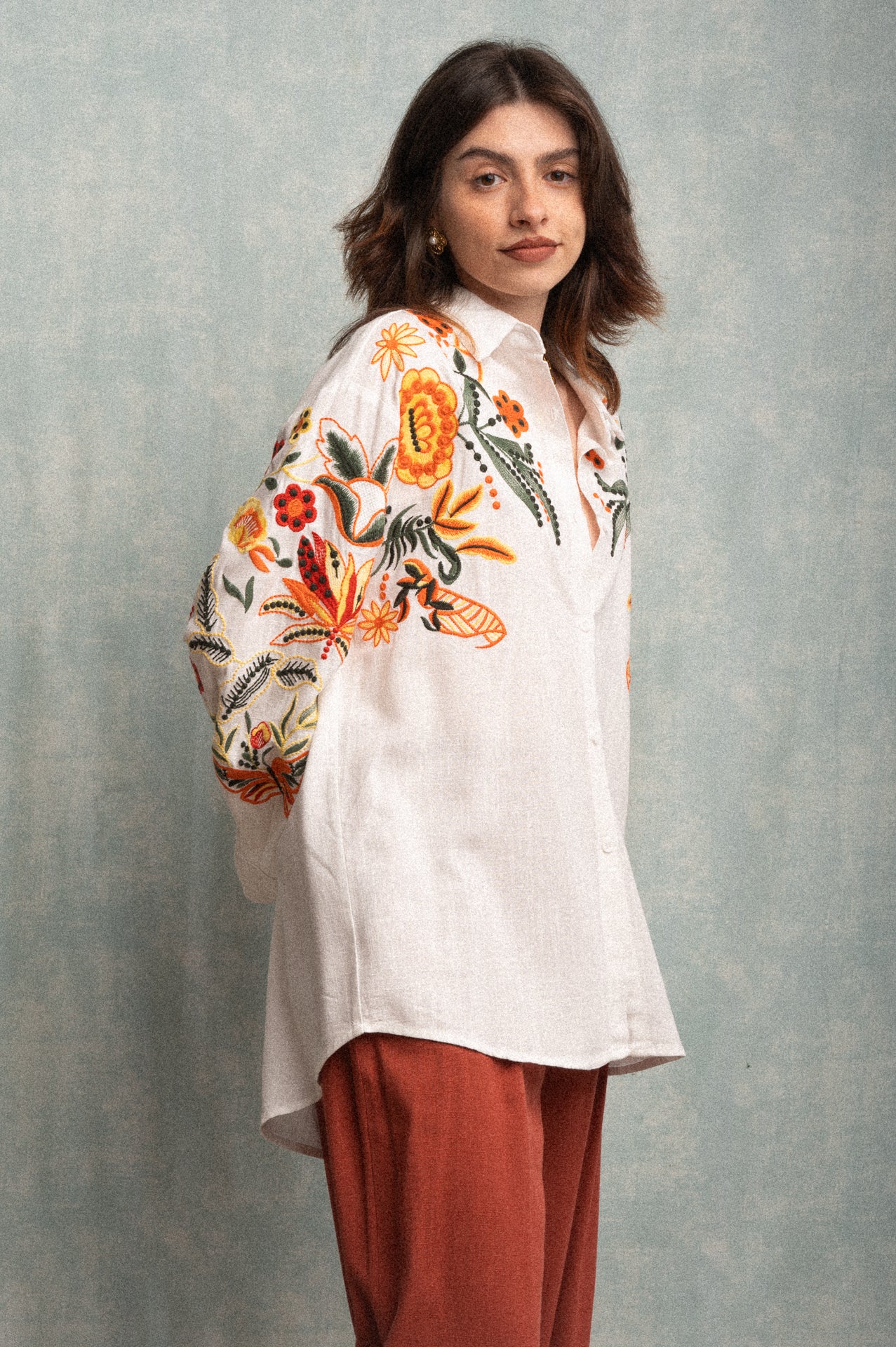 Camicia Justine a fantasia