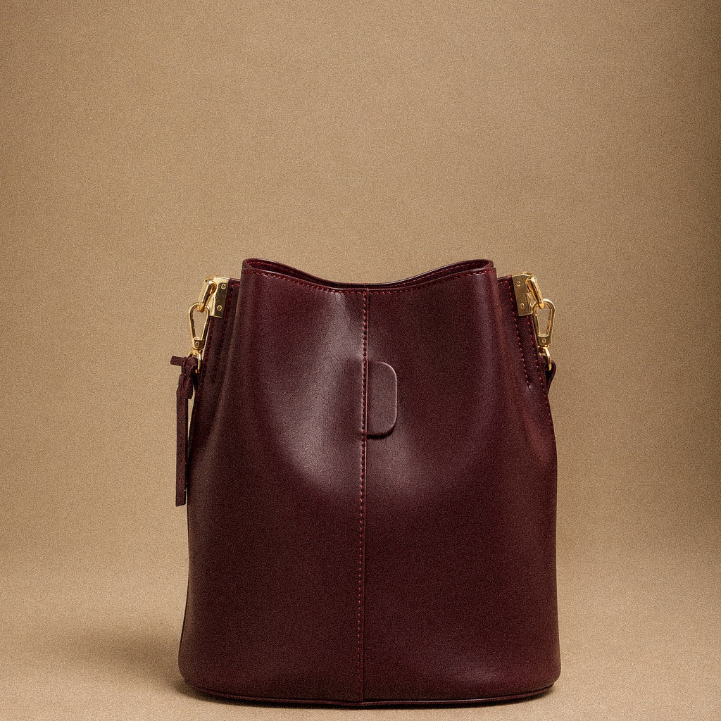 Borsa Etruria in Vera Pelle Liscia Made in Italy – Basket Bag Donna