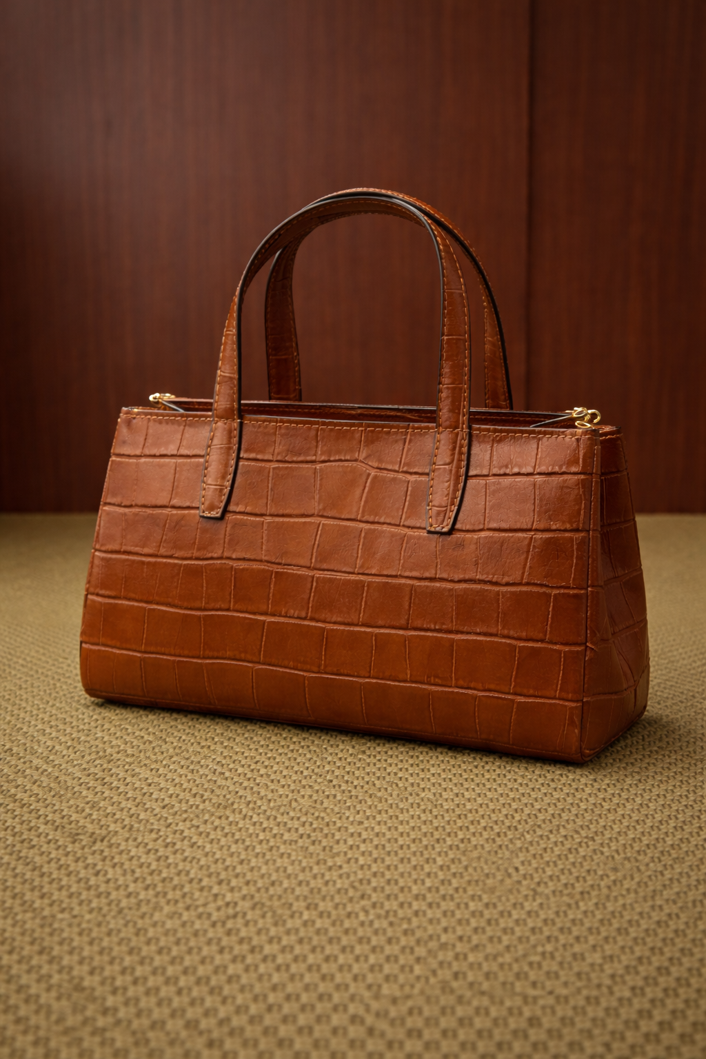 Borsa a mano in vera pelle cuoio