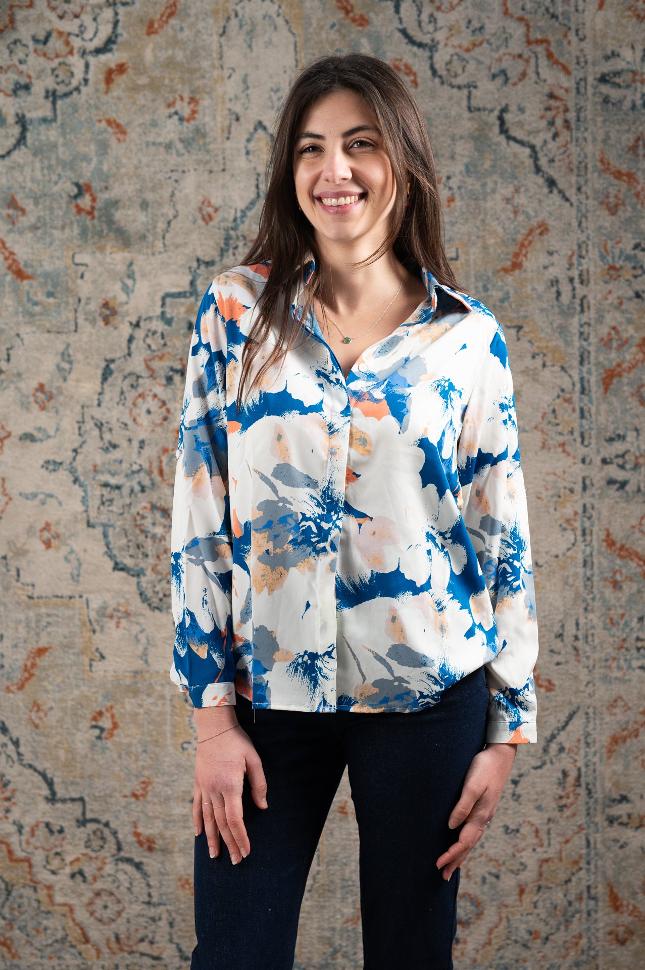 Camicia Trudy a fantasia