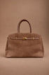 Borsa Louise in camoscio color marrone