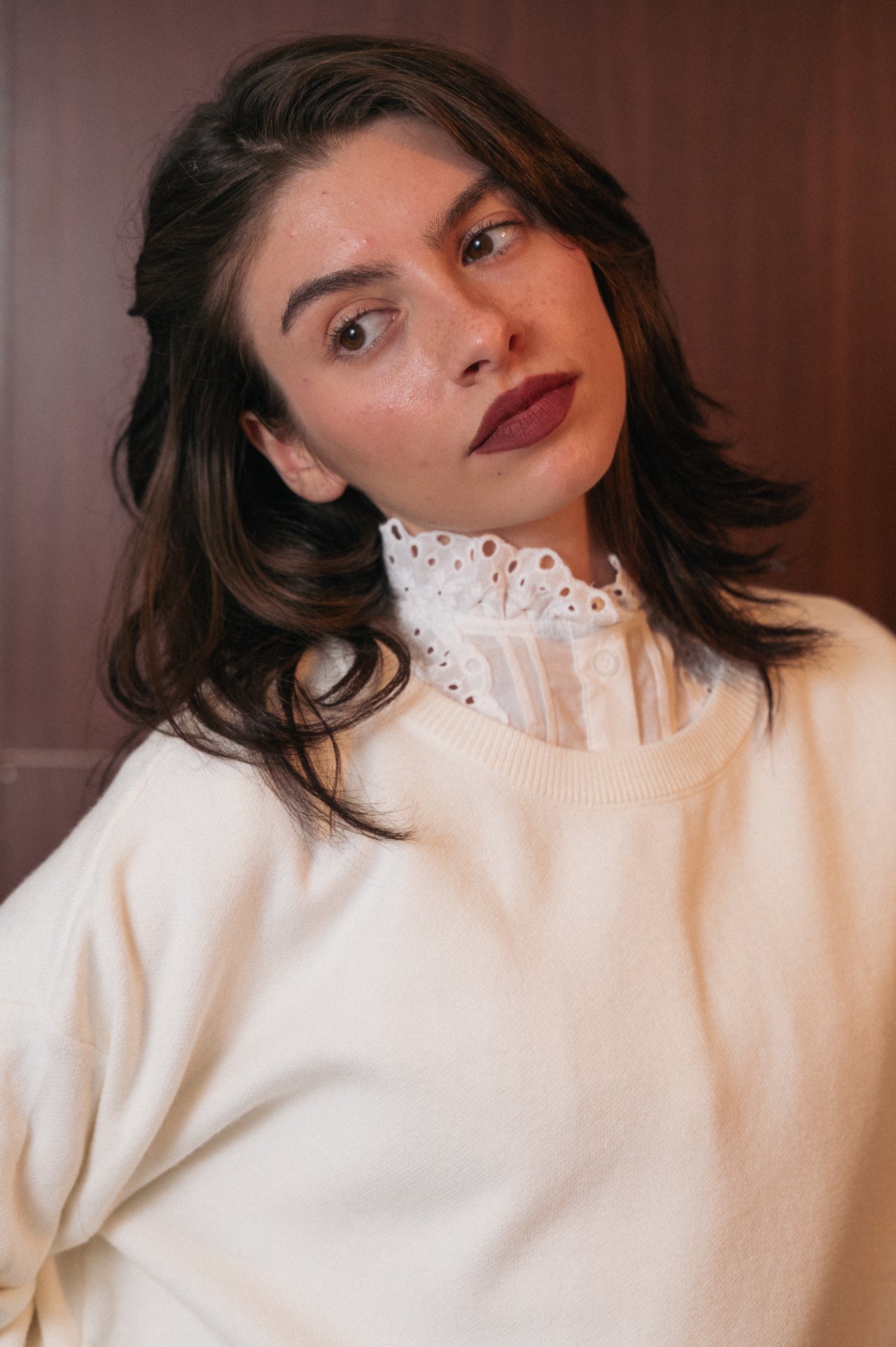 Maglione Nicole con motivo cuore