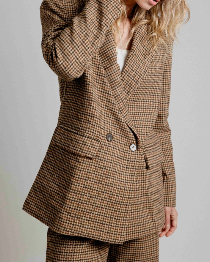 Blazer Emily pied de poule