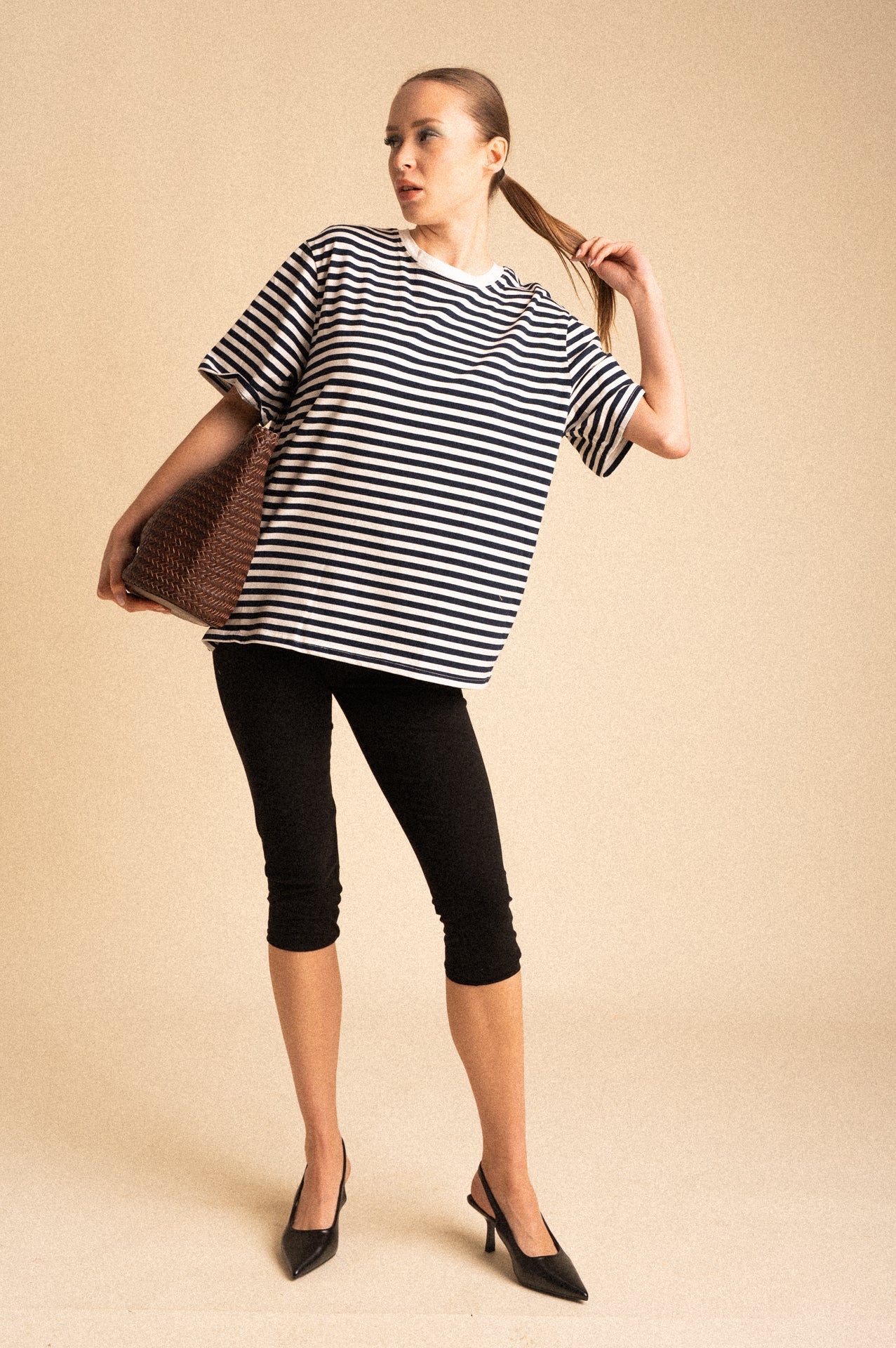T-Shirt Breton Righe blu