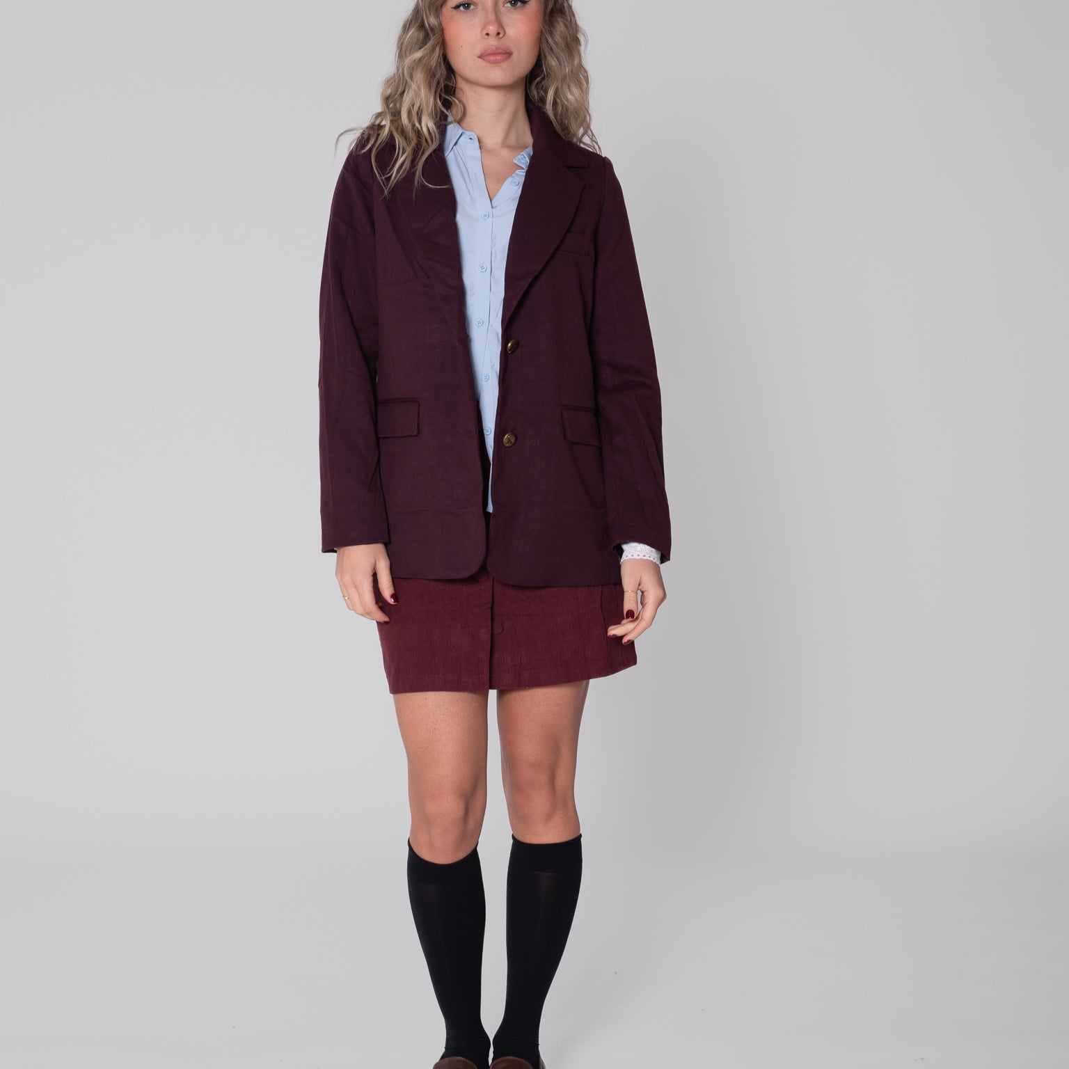 Blazer Susy color bordeaux