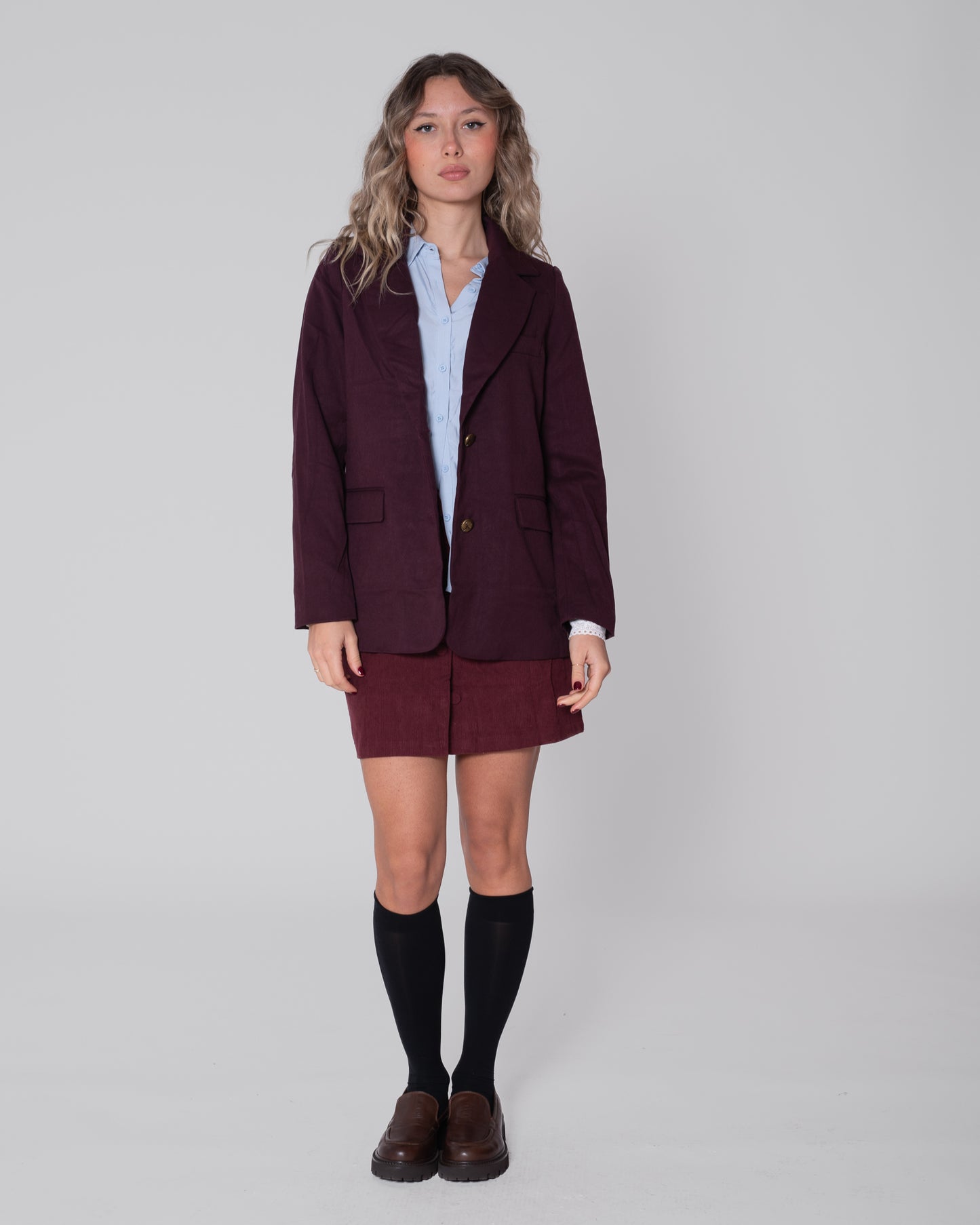 Blazer Susy color bordeaux