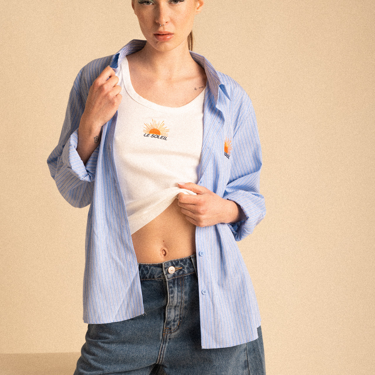 Set Camicia & Canotta Le Soleil Azzurro