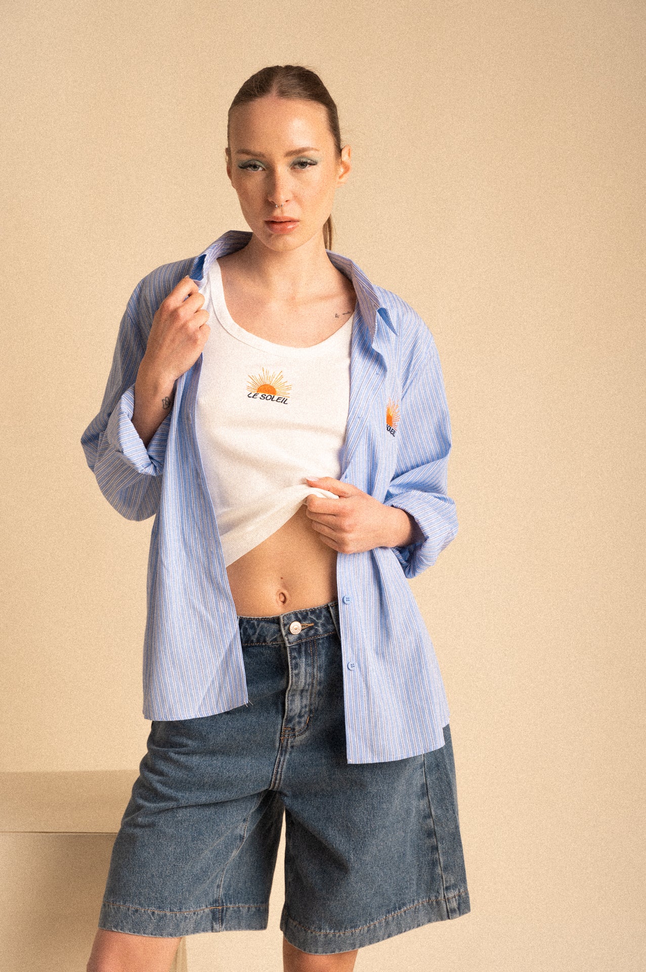 Set Camicia & Canotta Le Soleil Azzurro