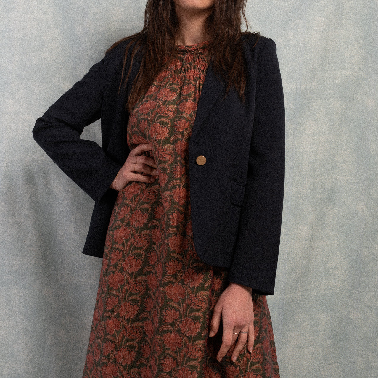 Giacca blazer Sindy blu navy