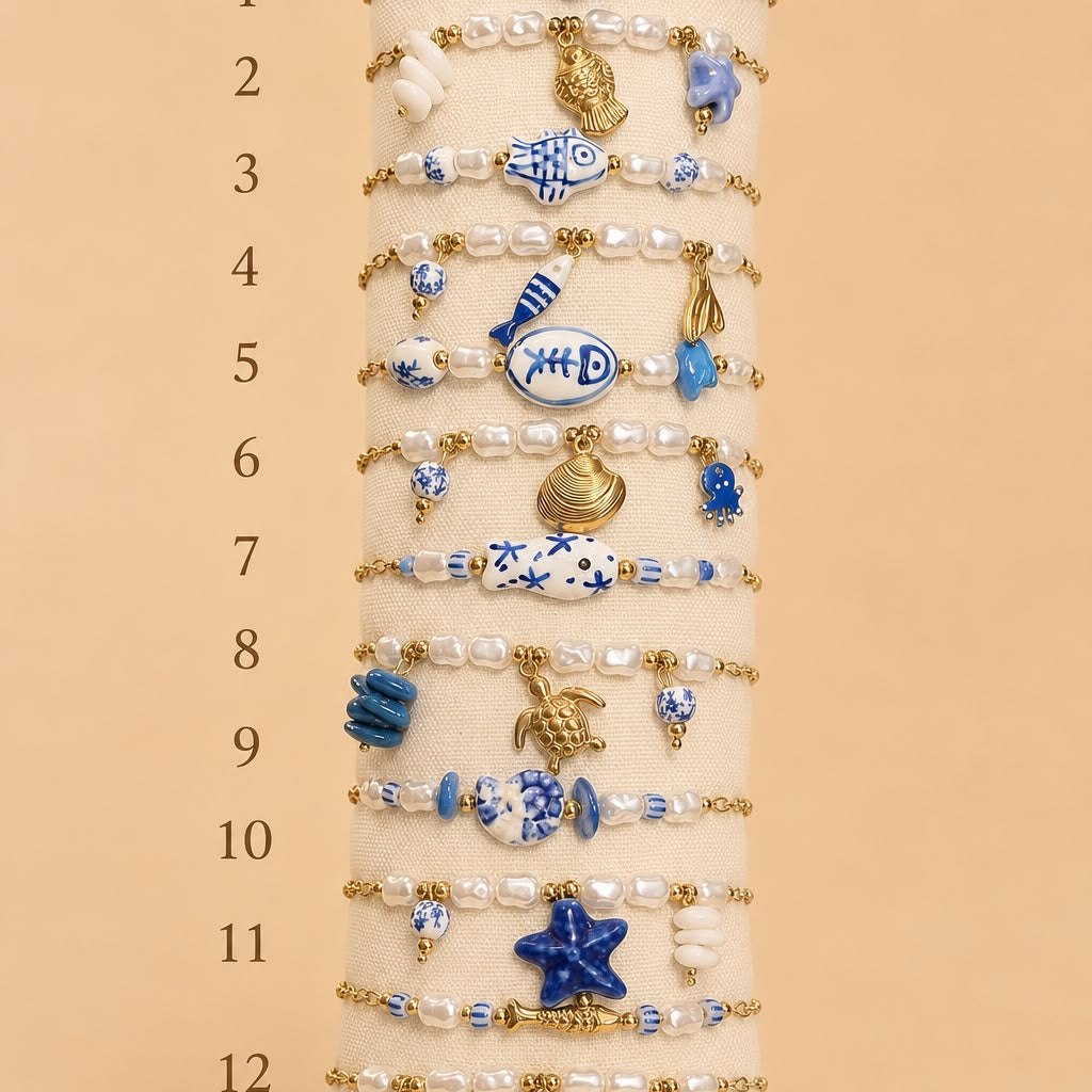Bracciale Maiolica Marina